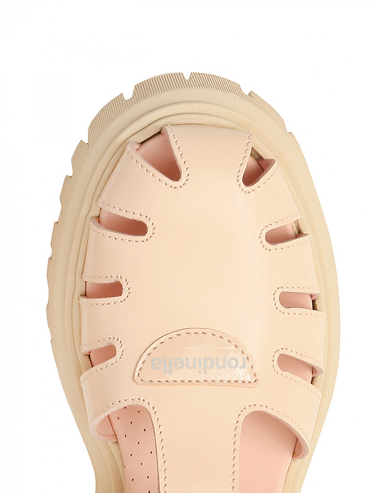 Однотонные сандалии с пряжкой Rondinella  –  Деталь  – Цвет:  Розовый