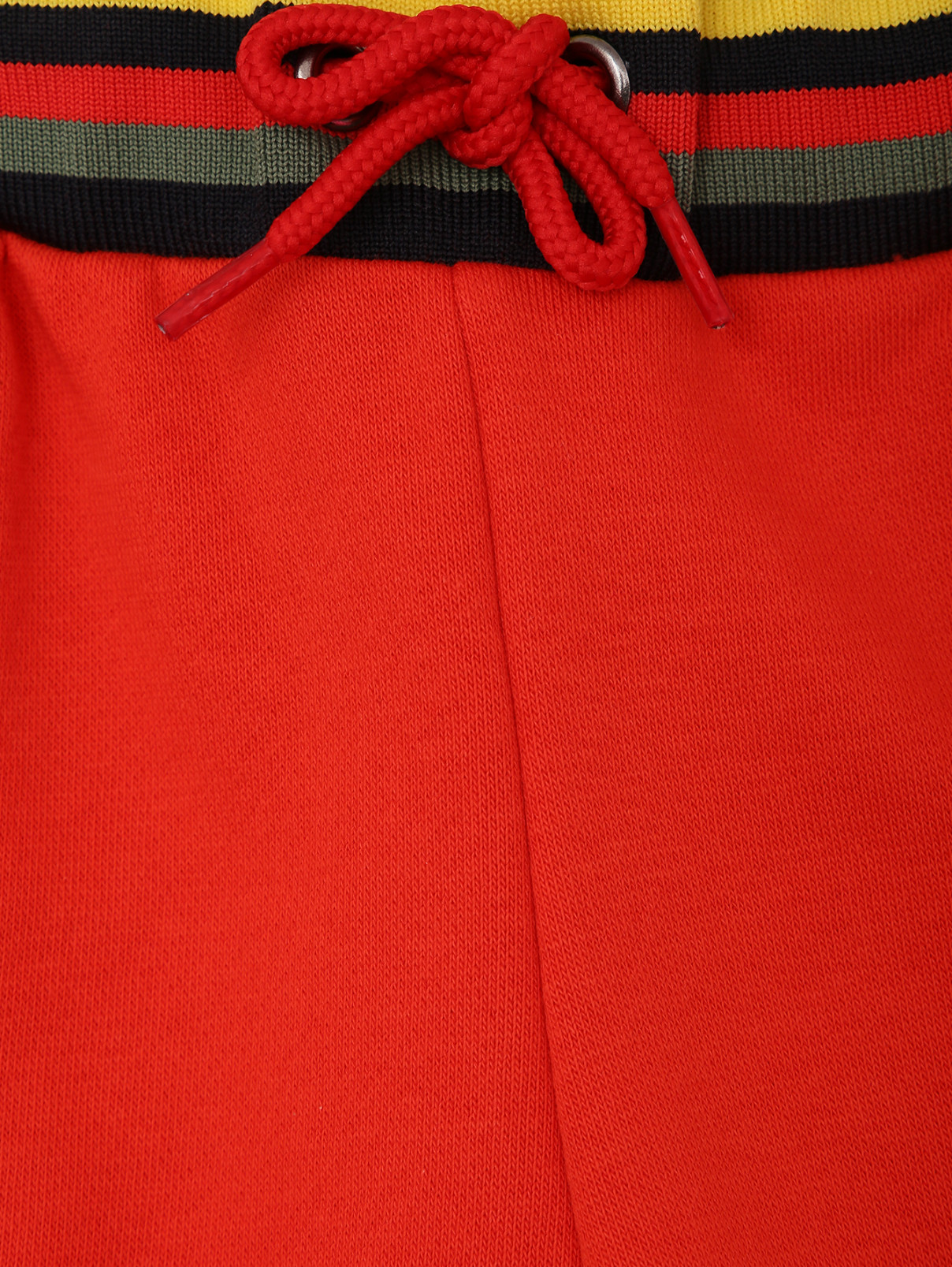 Хлопковые шорты с аппликацией Paul Smith  –  Деталь1  – Цвет:  Красный