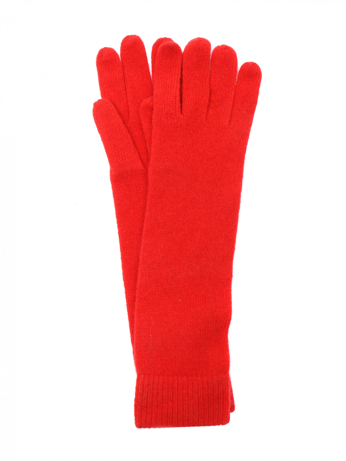 Перчатки из кашемира Weekend Max Mara  –  Общий вид  – Цвет:  Красный