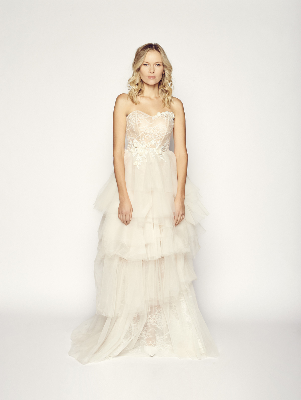 Платье Bridal Galia Lahav  –  Общий вид  – Цвет:  Белый
