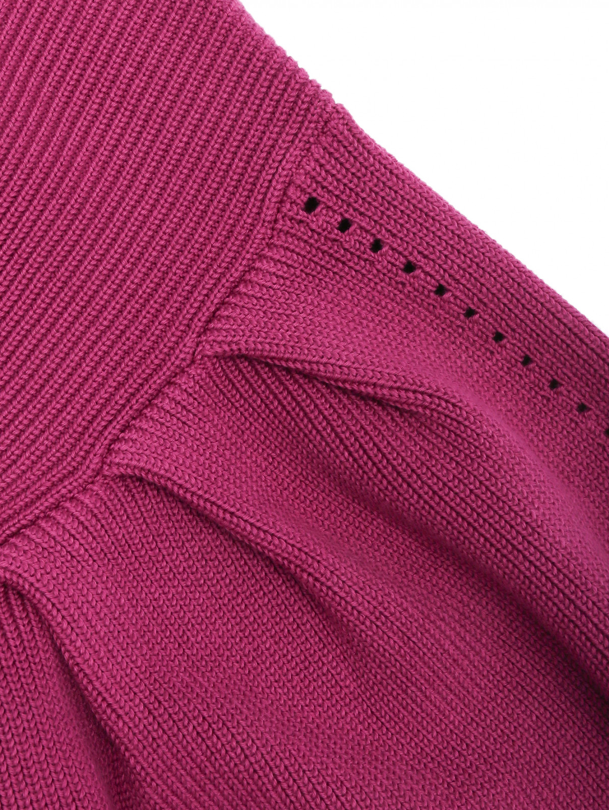 Джемпер из смешанного хлопка Iro  –  Деталь1  – Цвет:  Розовый