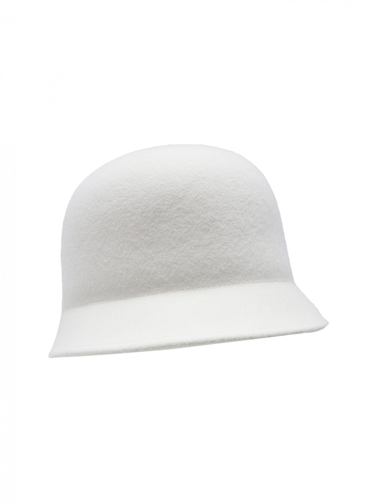 Шляпа из шерсти Nina Ricci  –  Обтравка1  – Цвет:  Белый