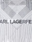 Футболка с контрастным принтом Karl Lagerfeld  –  Деталь