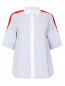 Рубашка из хлопка с узором "полоска" Sonia Rykiel  –  Общий вид