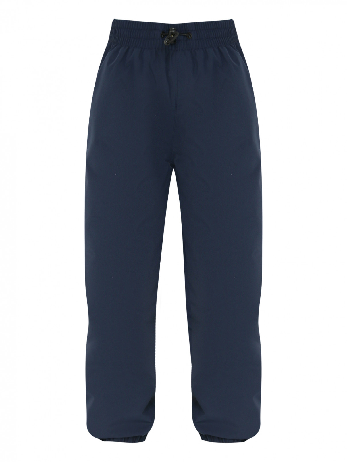 Утепленные брюки на резинке Molo  –  Общий вид  – Цвет:  Синий