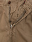 Укороченные брюки из хлопка с боковыми накладными карманами CLOSED  –  Деталь1