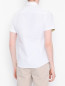 Рубашка из смешанного хлопка с коротким рукавом Versace Jeans  –  МодельВерхНиз1