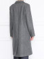Пальто из шерсти с декоративной аппликацией Marina Rinaldi  –  МодельВерхНиз1