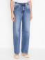 Широкие джинсы с карманами Icon Denim La  –  МодельВерхНиз