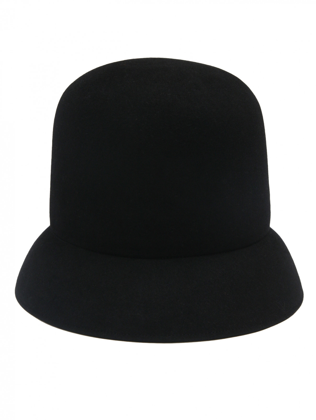 Фетровая шляпа из шерсти Nina Ricci  –  Общий вид  – Цвет:  Черный