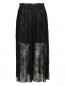 Юбка-брюки из плиссированного кружева MM6  –  Общий вид