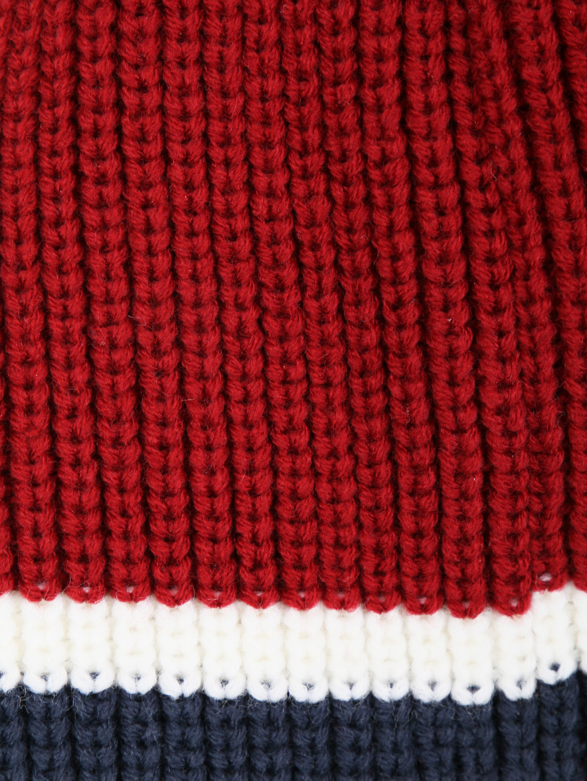 Шапка из шерсти с узором BOSCO  –  Деталь1  – Цвет:  Красный