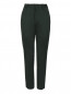 Узкие эластичные брюки с высокой посадкой и боковыми карманами Jil Sander  –  Общий вид
