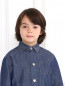 Пиджак из хлопка и льна с накладными карманами MiMiSol  –  Модель Общий вид1