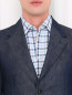 Пиджак однобортный из денима Gucci  –  Модель Общий вид1