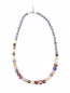 Ожерелье из меди, жемчуга и шелка с кристаллами Etro  –  Общий вид
