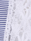 Блуза свободного кроя с кружевом Ermanno Scervino Junior  –  Деталь1