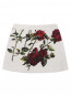 Юбка из жаккарда с цветочным узором Dolce & Gabbana  –  Общий вид