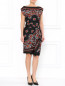 Платье из шелка с принтом "пейсли" Moschino  –  Модель Общий вид