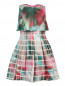 Платье из льна с абстрактным узором Val Max  –  Общий вид