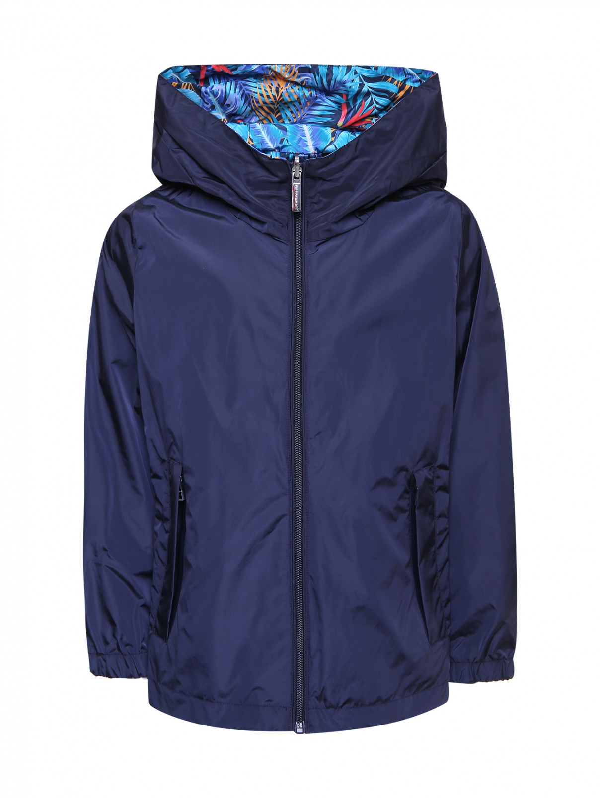 Двусторонняя куртка на молнии Freedomday  –  Общий вид  – Цвет:  Синий