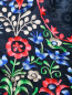 Платье из шелка с длинными рукавами и цветочным узором Vilshenko  –  Деталь