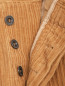 Вельветовые брюки из хлопка прямого кроя LARDINI  –  Деталь1