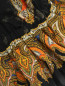 Платье из шелка с узором Etro  –  Деталь