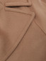 Двубортное пальто из шерсти с карманами Weekend Max Mara  –  Деталь1