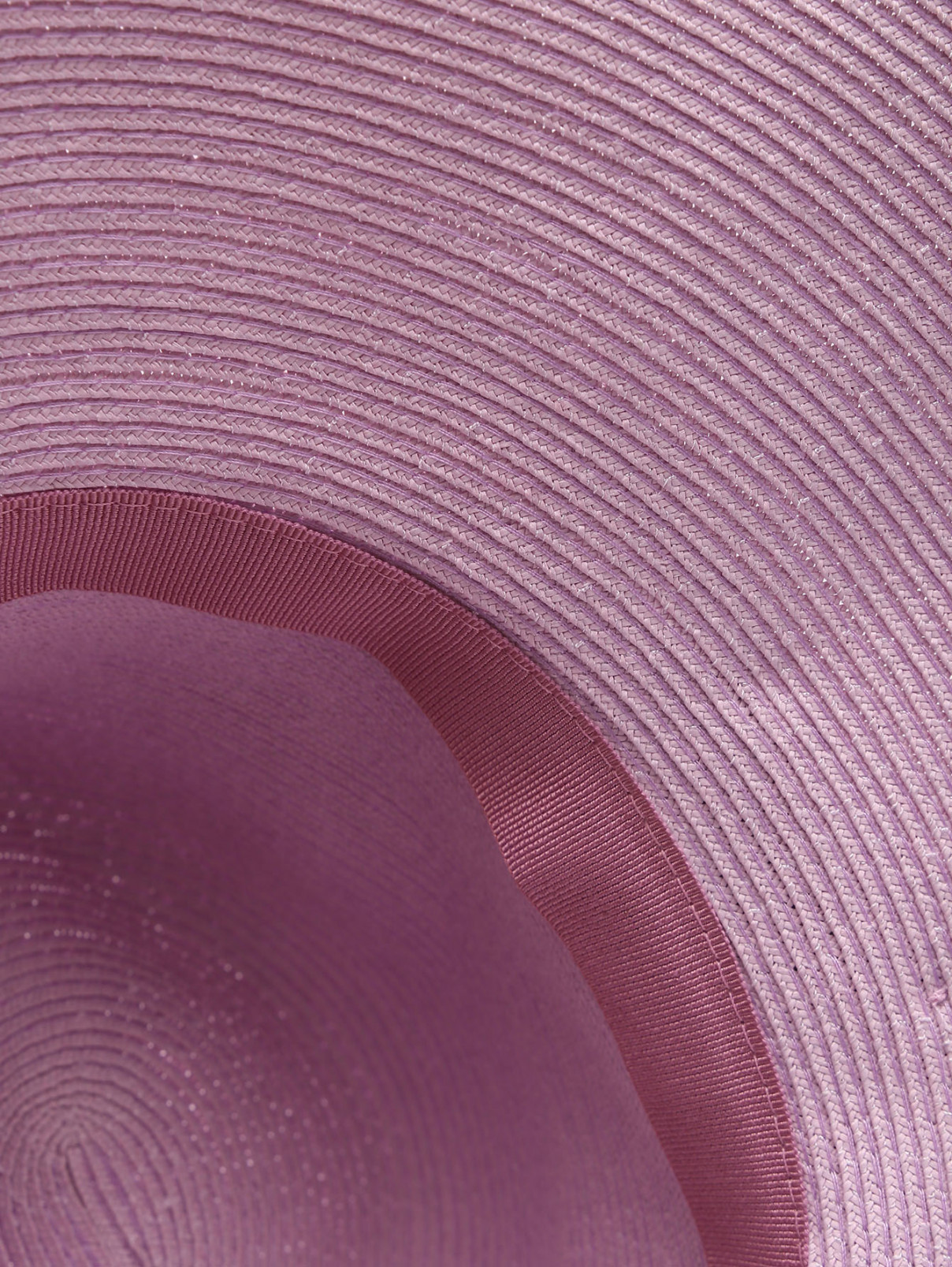 Однотонная шляпа с бантом Weekend Max Mara  –  Деталь1  – Цвет:  Фиолетовый