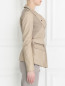 Куртка из кожи с драпировкой Isola Marras  –  Модель Верх-Низ2
