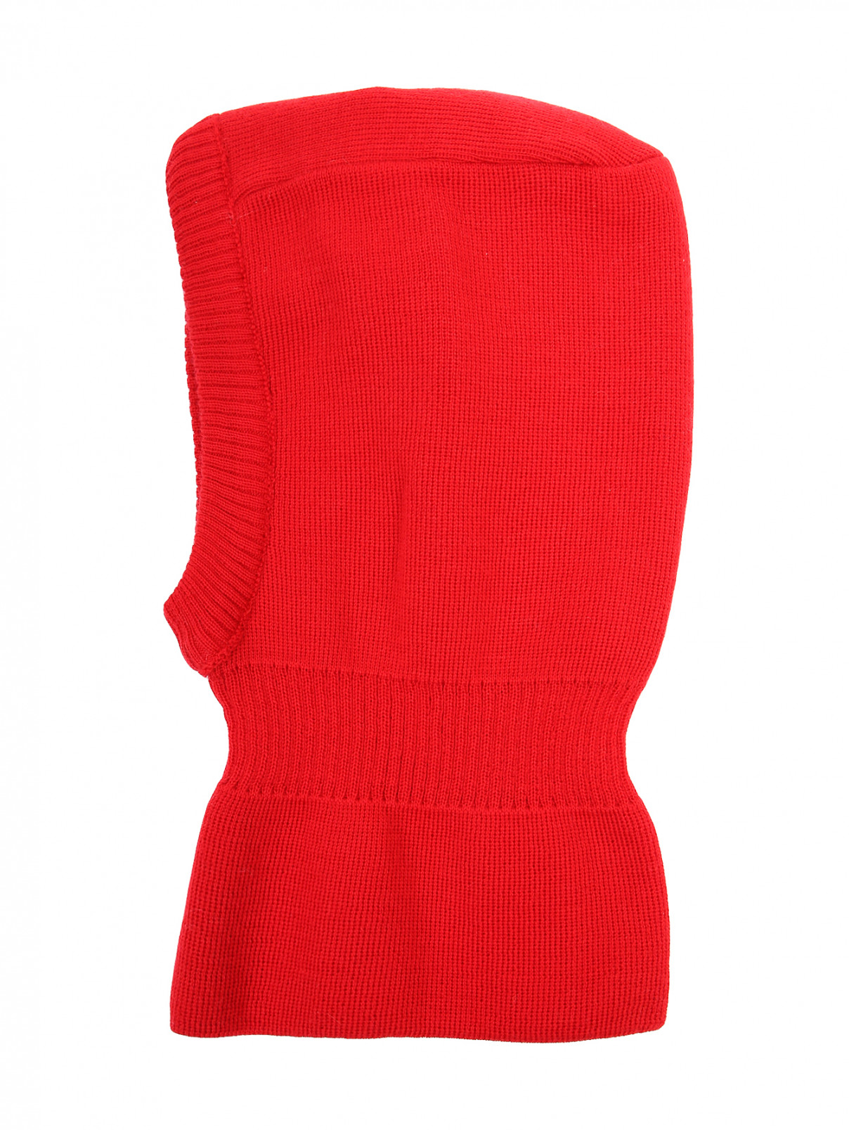 Шапка из шерсти мелкой вязки Maximo  –  Общий вид  – Цвет:  Красный