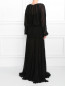 Платье-макси с длинным рукавом Jean Paul Gaultier  –  Модель Верх-Низ1