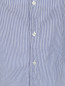 Рубашка с узором "полоска" и контрастной отделкой Armani Junior  –  Деталь