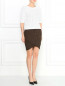 Шелковая юбка-миди на резинке Gianfranco Ferre  –  Модель Общий вид