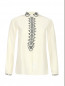 Блуза из шелка с узором Etro  –  Общий вид
