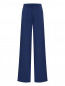 Трикотажные широкие брюки на высокой посадке Max&Co  –  Общий вид