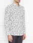 Рубашка из смешанного хлопка с узором "пейсли" Etro  –  МодельВерхНиз