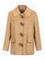Пальто из шерсти и кашемира с накладными карманами Jil Sander  –  Общий вид