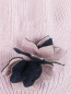 Берет из шерсти с цветочным декором MiMiSol  –  Деталь