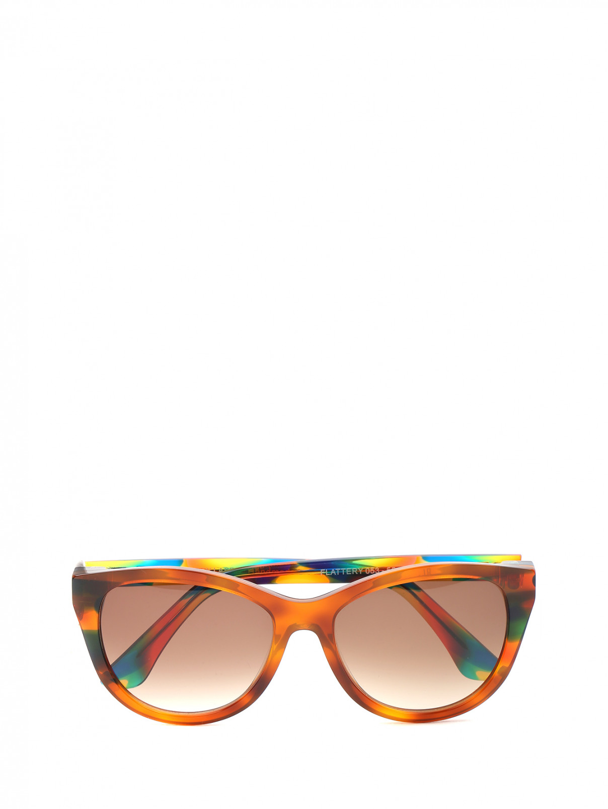 Cолнцезащитные очки с узором Thierry Lasry  –  Общий вид  – Цвет:  Узор