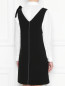 Платье прямого кроя, с контрастной строчкой Suncoo  –  МодельВерхНиз1