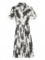 Платье-миди с узором Moschino  –  Общий вид