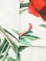 Хлопковая блуза с цветочным узором Dolce & Gabbana  –  Деталь1