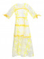 Платье с цветочной вышивкой Yudashkin kids  –  Общий вид