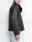 Куртка из кожи с металлической фурнитурой Ermanno Scervino  –  Модель Верх-Низ2