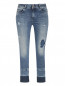 Укороченные джинсы из хлопка с фурнитурой My Twin  –  Общий вид