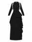Платье-макси из фактурной ткани с декором Gabriele Pasini  –  Общий вид