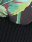 Пуховое пальто с цветочным узором Dolce & Gabbana  –  Деталь1
