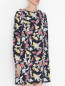 Платье-мини из цветочным узором Max&Co  –  МодельВерхНиз